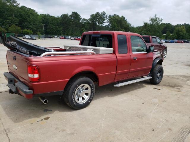 1FTYR44U68PA41054 - 2008 FORD RANGER SUPER CAB RED photo 3