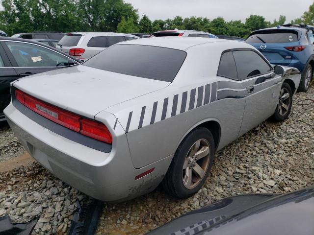 2B3CJ4DV9AH321105 - 2010 DODGE CHALLENGER SE SILVER photo 3