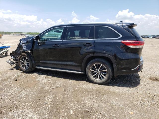 5TDKZRFH4KS572219 - 2019 TOYOTA HIGHLANDER SE BLACK photo 2