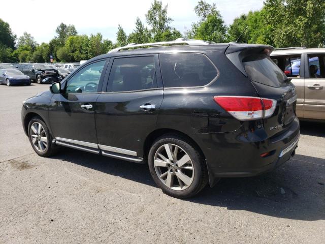 5N1AR2MM3DC673318 - 2013 NISSAN PATHFINDER S BLACK photo 2