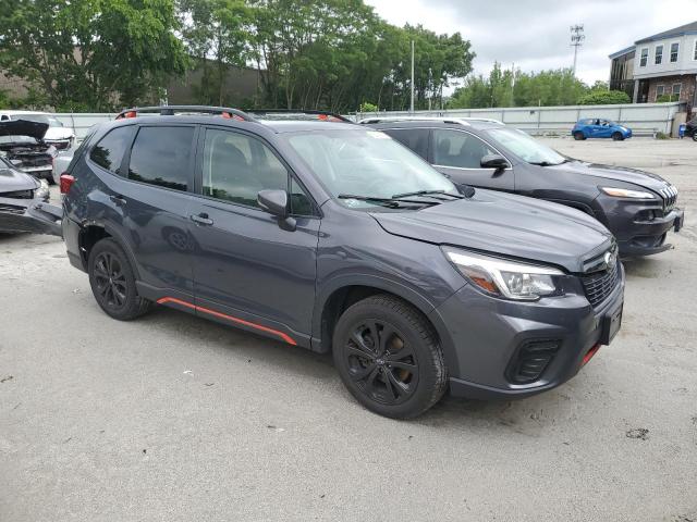 JF2SKARC1LH414885 - 2020 SUBARU FORESTER SPORT GRAY photo 4