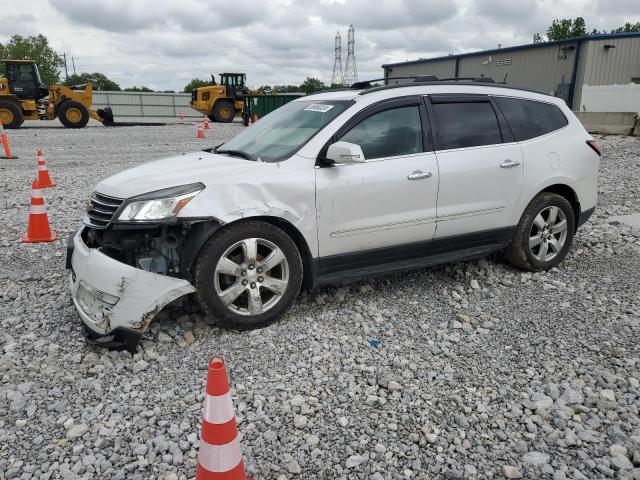 1GNKVJKD8GJ184972 - 2016 CHEVROLET TRAVERSE LTZ WHITE photo 1