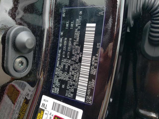 5TDGZRBH6NS220520 - 2022 TOYOTA HIGHLANDER XLE Qara foto 12