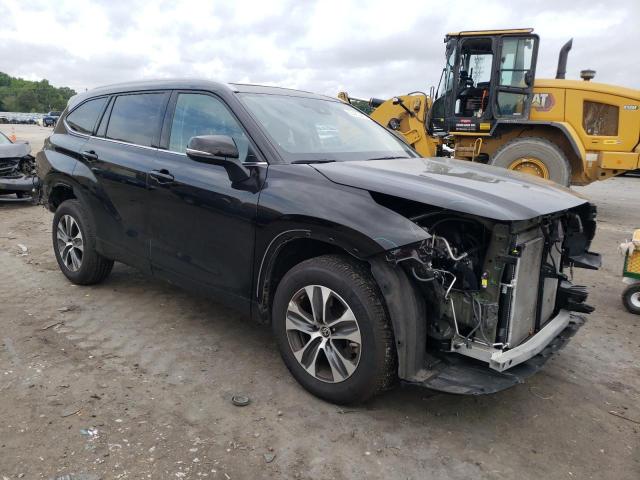 5TDGZRBH6NS220520 - 2022 TOYOTA HIGHLANDER XLE Qara foto 4