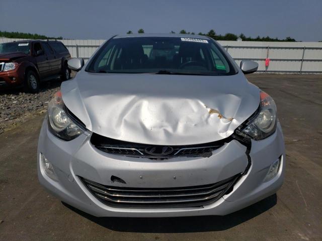 KMHDH4AE1DU970865 - 2013 HYUNDAI ELANTRA GLS SILVER photo 5