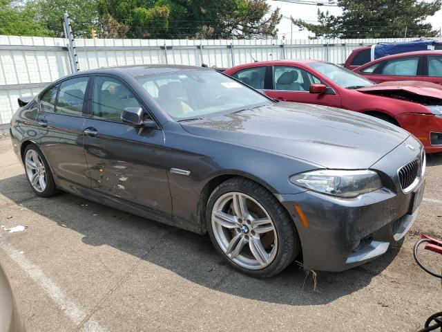 WBA5B3C52GG256213 - 2016 BMW 535 XI GRAY photo 4