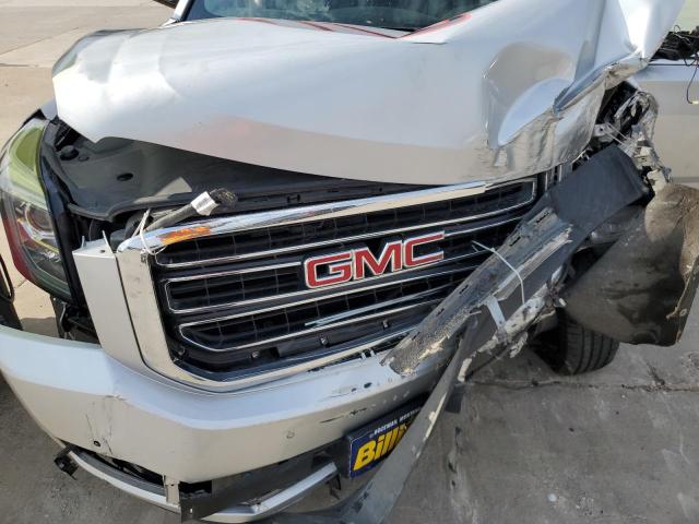 1GKS2GKC1LR169838 - 2020 GMC YUKON XL K1500 SLT SILVER photo 12