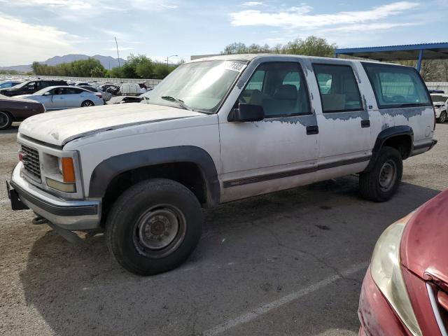 1GKGK26R9TJ752096 - 1996 GMC SUBURBAN K2500 WHITE photo 1