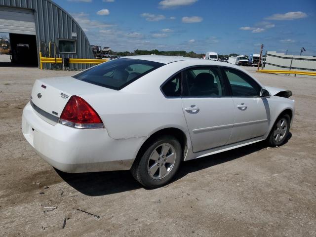 2G1WG5EK6B1156699 - 2011 CHEVROLET IMPALA LT WHITE photo 3