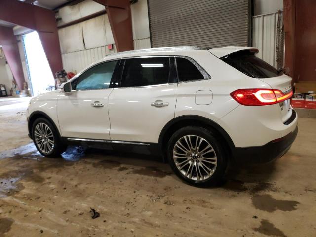 2LMTJ8LR2GBL52072 - 2016 LINCOLN MKX RESERVE თეთრი ფოტო 2
