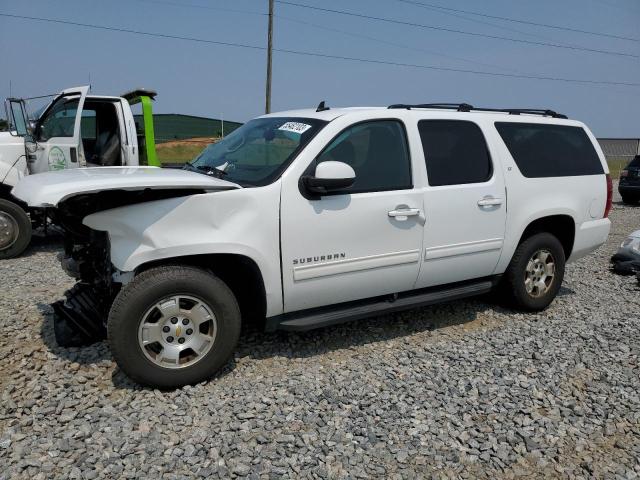 1GNSKJE32BR110615 - 2011 CHEVROLET SUBURBAN K1500 LT WHITE photo 1