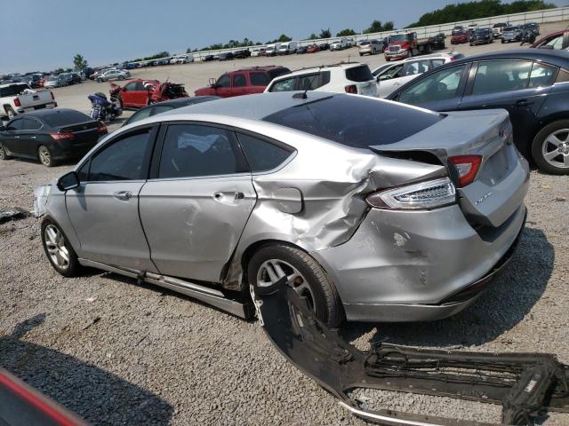 1FA6P0HD6E5389059 - 2014 FORD FUSION SE SILVER photo 2