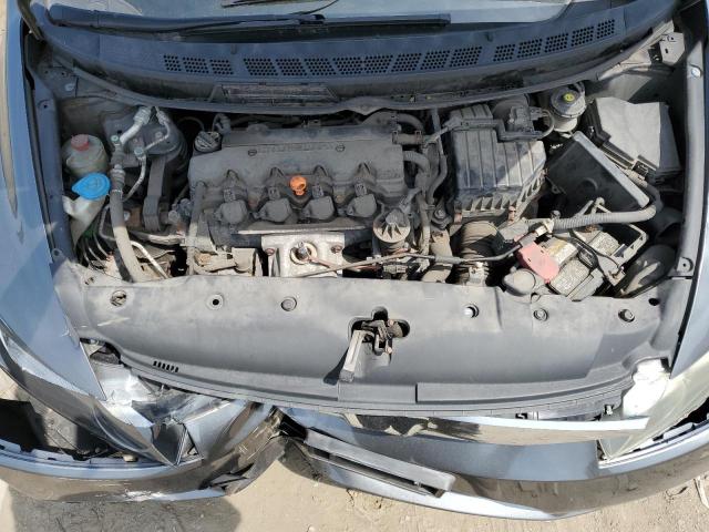 2HGFA1F57AH324352 - 2010 HONDA CIVIC LX GRAY photo 11