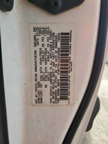 5TBRT34111S216966 - 2001 TOYOTA TUNDRA ACCESS CAB 白色 照片 12