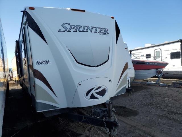 4YDT31024C1531970 - 2012 KEYSTONE SPRINTER TWO TONE photo 1