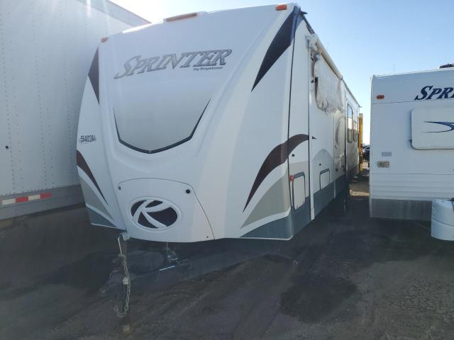 4YDT31024C1531970 - 2012 KEYSTONE SPRINTER TWO TONE photo 2