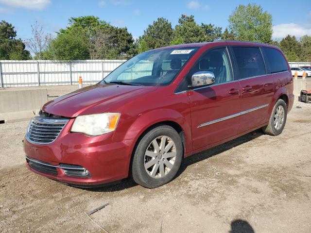 2A4RR8DG0BR712692 - 2011 CHRYSLER TOWN & COU TOURING L RED photo 1