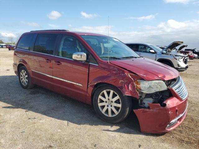 2A4RR8DG0BR712692 - 2011 CHRYSLER TOWN & COU TOURING L RED photo 4