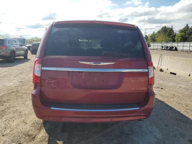 2A4RR8DG0BR712692 - 2011 CHRYSLER TOWN & COU TOURING L RED photo 6