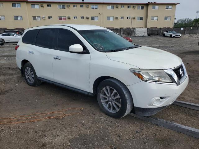 5N1AR2MNXEC601185 - 2014 NISSAN PATHFINDER S WHITE photo 4