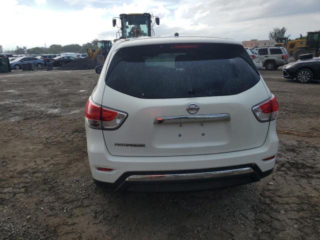 5N1AR2MNXEC601185 - 2014 NISSAN PATHFINDER S WHITE photo 6