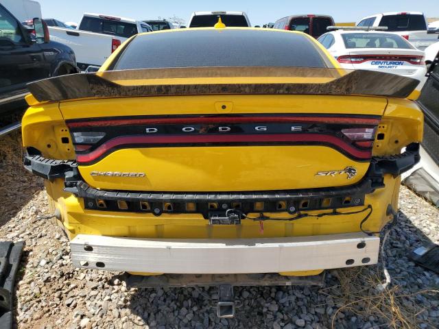 2C3CDXL98HH517966 - 2017 DODGE CHARGER SRT HELLCAT YELLOW photo 6