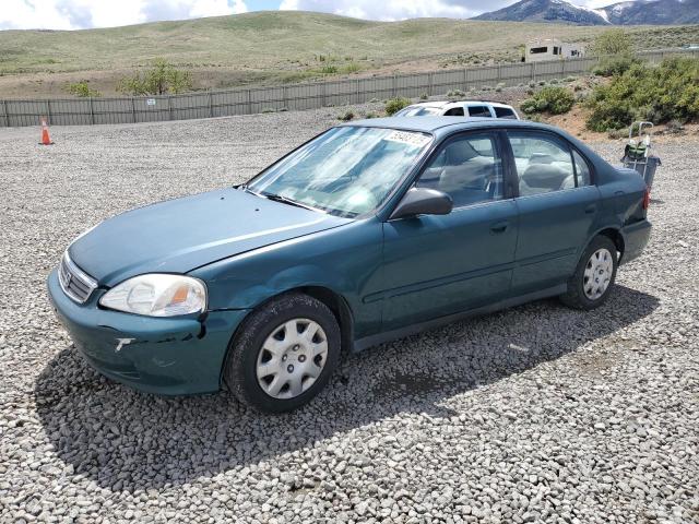 2HGEJ6619XH541660 - 1999 HONDA CIVIC BASE GREEN photo 1