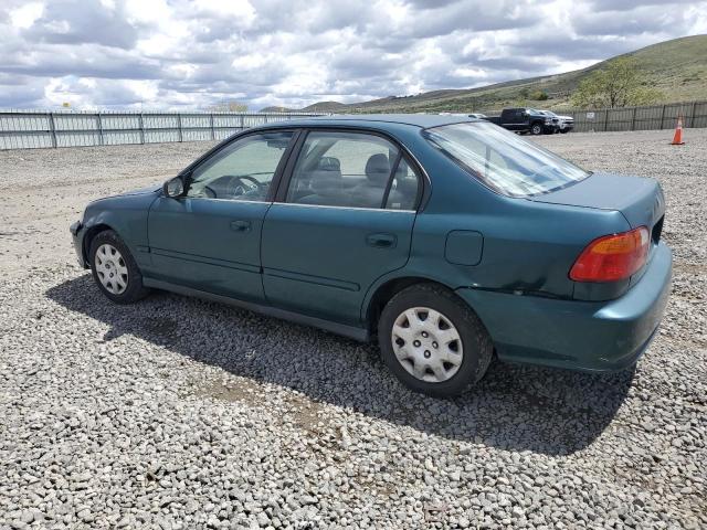 2HGEJ6619XH541660 - 1999 HONDA CIVIC BASE GREEN photo 2