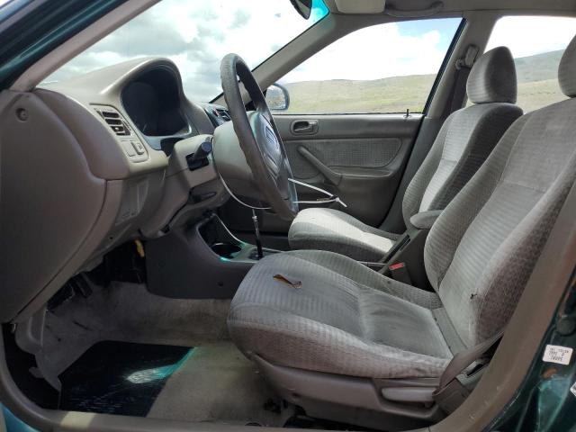 2HGEJ6619XH541660 - 1999 HONDA CIVIC BASE GREEN photo 7