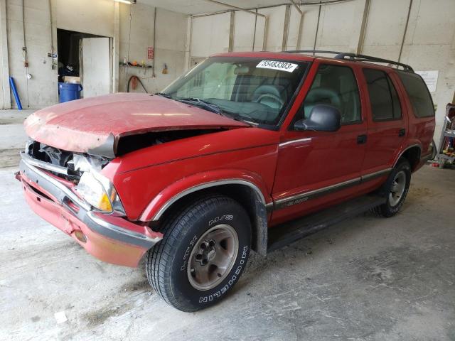 1GNCS13W1T2106504 - 1996 CHEVROLET BLAZER RED photo 1