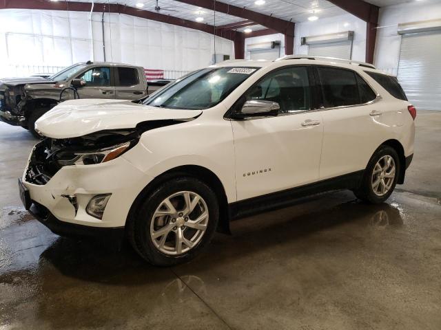 2GNAXVEV9J6134121 - 2018 CHEVROLET EQUINOX PREMIER WHITE photo 1