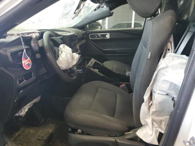 1FM5K8ABXLGC51064 - 2020 FORD EXPLORER POLICE INTERCEPTOR Սպիտակ լուսանկար 7