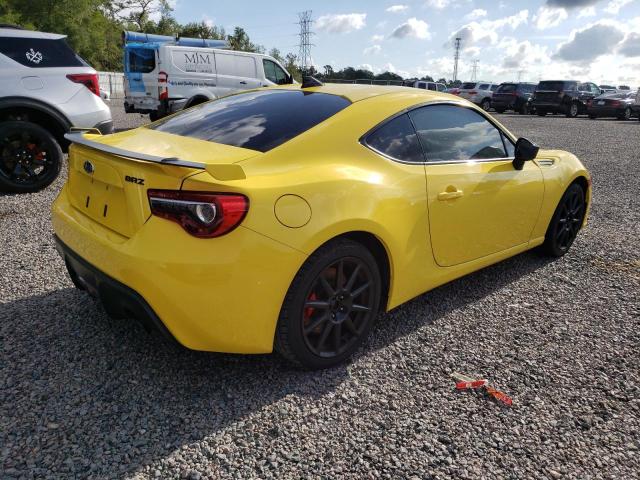 JF1ZCAC12H9601173 - 2017 SUBARU BRZ 2.0 LIMITED YELLOW photo 3