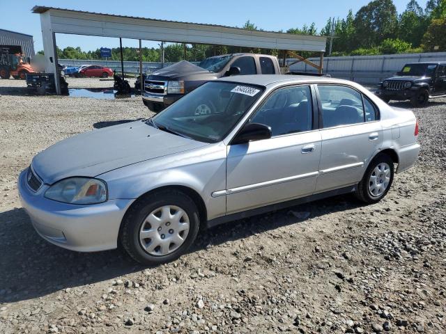 2HGEJ6611YH569745 - 2000 HONDA CIVIC BASE GRAY photo 1