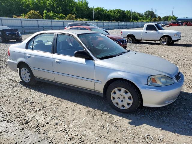 2HGEJ6611YH569745 - 2000 HONDA CIVIC BASE GRAY photo 4