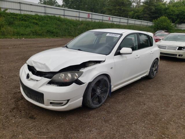 JM1BK34M891200889 - 2009 MAZDA SPEED 3 白色 照片 1