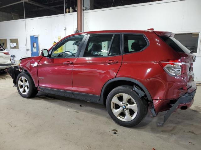 5UXWX5C54BL700453 - 2011 BMW X3 XDRIVE28I RED photo 2