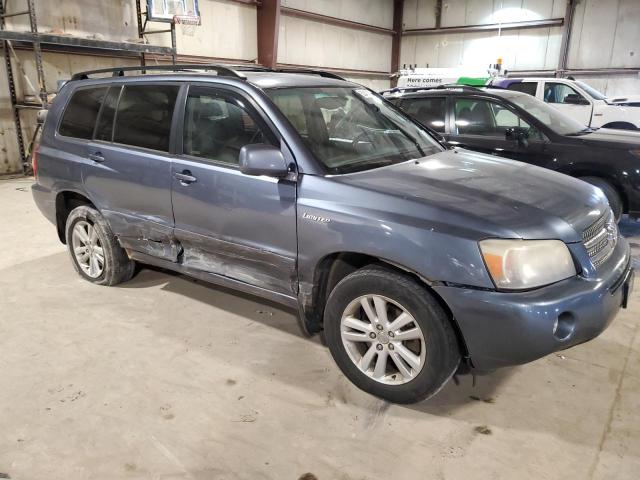 JTEEW21A460017427 - 2006 TOYOTA HIGHLANDER HYBRID GRAY photo 4