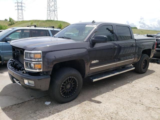 3GCUKTEC2EG272990 - 2014 CHEVROLET SILVERADO K1500 HIGH COUNTRY BLACK photo 1