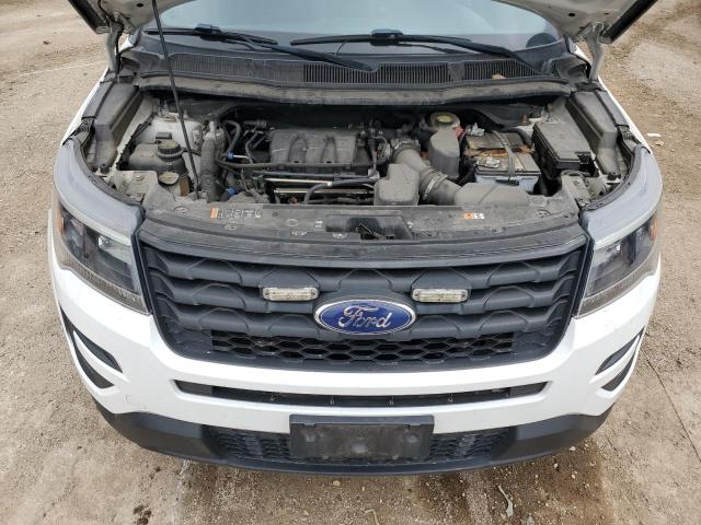 1FM5K8AR7HGE02169 - 2017 FORD EXPLORER POLICE INTERCEPTOR WHITE photo 11
