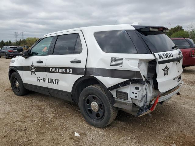 1FM5K8AR7HGE02169 - 2017 FORD EXPLORER POLICE INTERCEPTOR WHITE photo 2