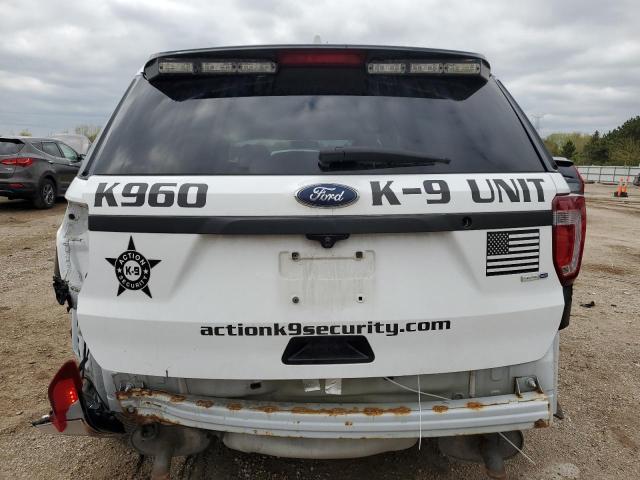 1FM5K8AR7HGE02169 - 2017 FORD EXPLORER POLICE INTERCEPTOR WHITE photo 6