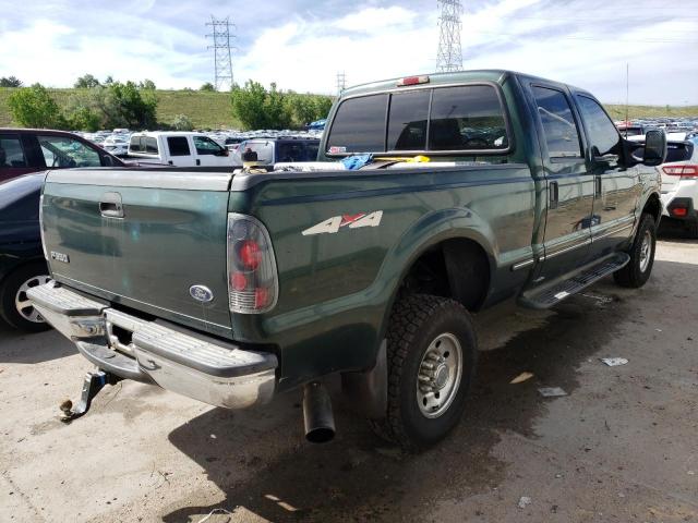 1FTSW31FXXEA67858 - 1999 FORD F350 SRW SUPER DUTY GREEN photo 3