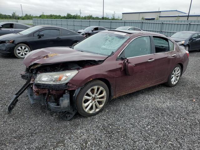 1HGCR3F92DA800438 - 2013 HONDA ACCORD TOURING BURGUNDY photo 1