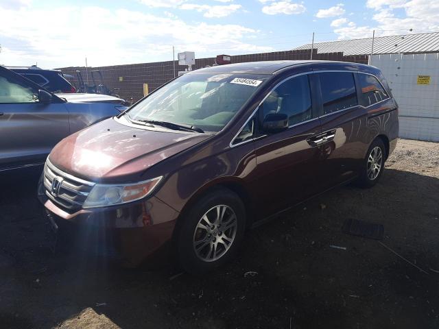 2012 HONDA ODYSSEY EXL, 