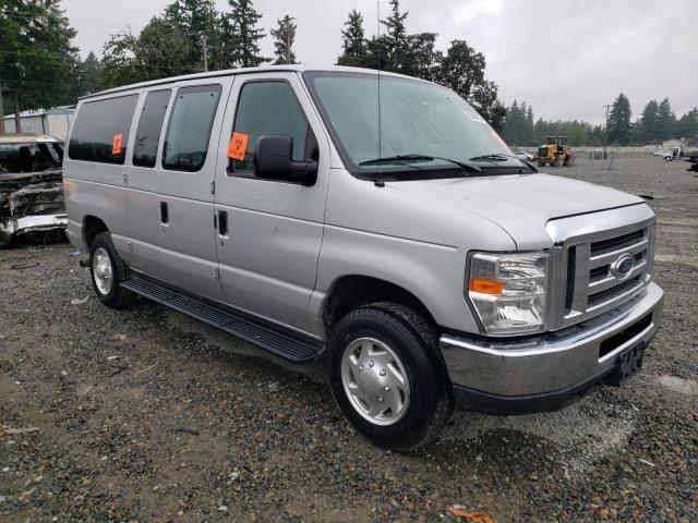 1FBNE3BL7DDA35184 - 2013 FORD ECONOLINE E350 SUPER DUTY WAGON SILVER photo 4