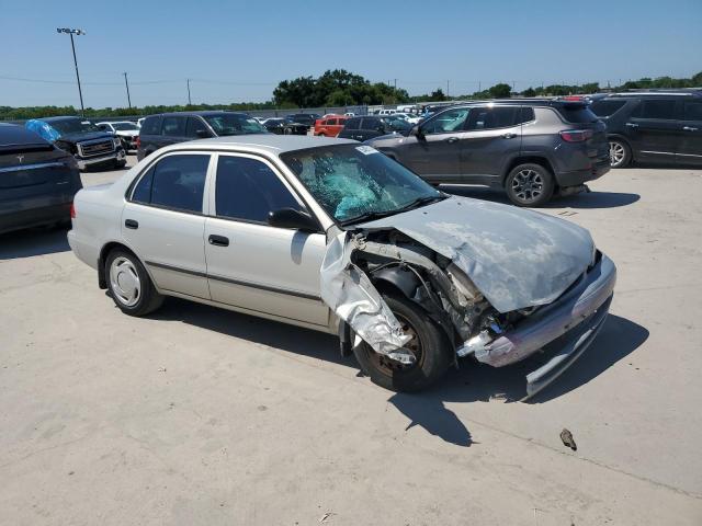 1NXBR12E7YZ313253 - 2000 TOYOTA COROLLA VE SILVER photo 4