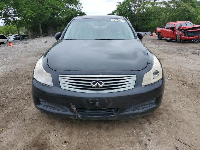 JNKBV61E67M710528 - 2007 INFINITI G35 BLACK photo 5