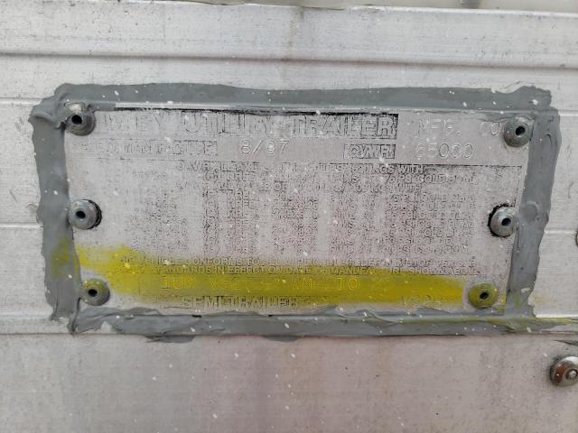 1UYVS2532WM421025 - 1998 UTILITY TRAILER WHITE photo 10