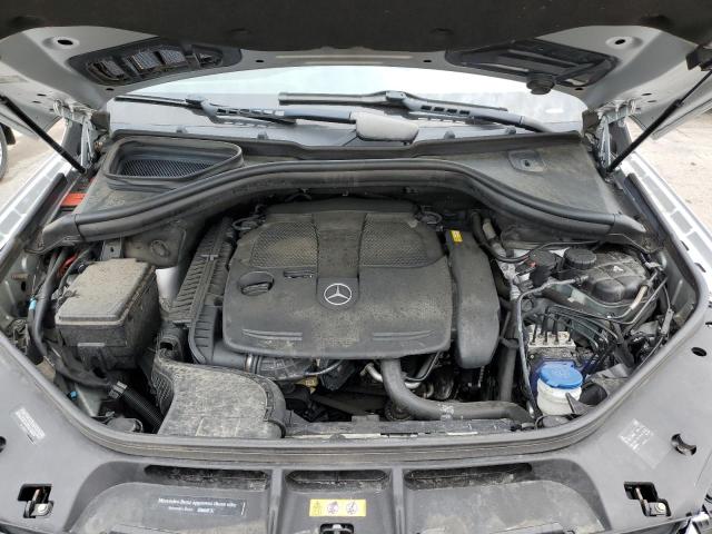 4JGDA5HB5EA374165 - 2014 MERCEDES-BENZ ML 350 4MATIC SILVER photo 11